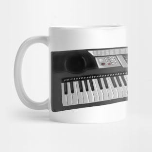 keyboard digital art Mug